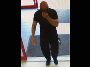 A man wanted by Kingston Police for sending threatening faxes to them as well as a specific person on May 6,