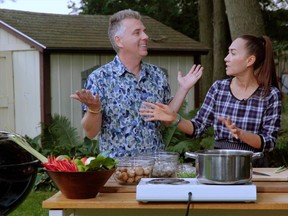 Nuchjana “Jean” Guntong and Dean Rainey are the stars of “Dean and Jean Make a Cooking Show”.