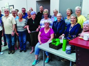 The Beaumont 50+ Club volunteers who helped make the garage sale fundraiser a reality. (Beamont 50+ Club)