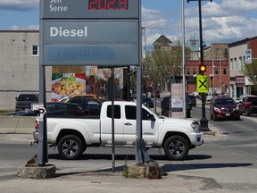 As of May 24, gas prices in Kenora are currently sitting at 202.9. Photo by Bronson Carver