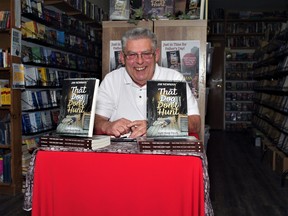 Jim Newman of Sundridge was at North Bay's Allison the Bookman signing copies of his book 'That Dog Don't Hunt'. This was Newman's first book signing event in North Bay and he's in the process of organizing a second signing date.
Rocco Frangione Photo