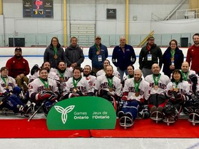 The North Bay Ice Breakers sledge hockey team brought home the bronze medal from the Ontario 2022 ParaSport Games in Mississauga May 13-15.