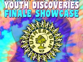 The Youth Discoveries finale is Saturday, May 28, 2022 at the Owen Sound Legion. Doors open at 6 p.m., performances start at 7 p.m. Event is free, with donations appreciated.