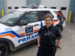 Carrie Byrnes, Cochrane’s new community paramedic, provides proactive community care in the area, from Smooth Rock Falls to Matheson. There are now six full-time community paramedics across the Cochrane District serving nearly 400 active clients. Byrnes travels across the region to provide services at clients’ homes, and, no, that’s not an ambulance she’s driving – it’s a Ford Police Interceptor.