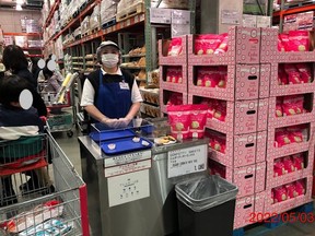 After nearly a year of pitching and determining exporting details, Confetti Sweet's cookie mix is finally on the shelves at Costco in Japan. Photo Supplied