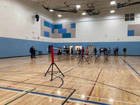 Elk Island Catholic Schools spent $10.4-million on the modernization and the county put in $2.8-million so the school gym was expanded by 308 metres square to regulation size. Photo courtesy Ward 8 Coun. Katie Berghofer