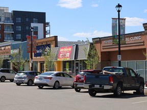 The Town of Stony Plain celebrated the formal re-opening of its downtown core on Thursday, May 19, 2022. Photo by Rudy Howell/Postmedia.