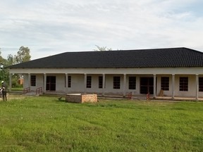 Thanks to funds raised by Stratford charity Changer Her World, locals in the Malawian village of Chilumba are within a few months of completing construction on the village's first library. Submitted photo