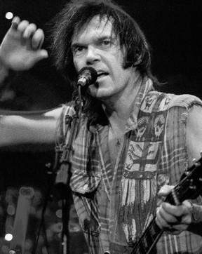 Neil Young, photographed by Richard Béland.