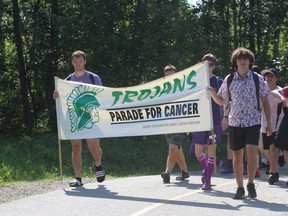 More than 700 West Ferris Intermediate and Secondary School students collected $56,000 for the North Bay Regional Health Centre's cancer care department.