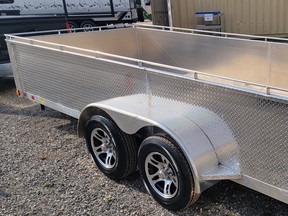 Police are asking for tips related to a theft in the Warren area. Nipissing West OPP said members responded May 23 at 9:14 p.m. to a report of a trailer that was taken from a property on Deer Lake Road. OPP photo