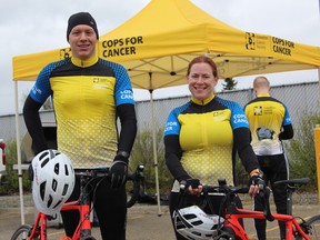 Robert Warren and Stacey Osiowy, two Prince George riders, will take part in the Tour de North in mid-September, which runs from Dawson Creek to Williams Lake.