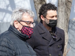 Kenora Mayor Dan Reynard and Chief Administrative Officer Kyle Attanasio.