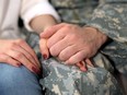 A young military wife needs all the support she can get after her husband told her he wants a divorce.