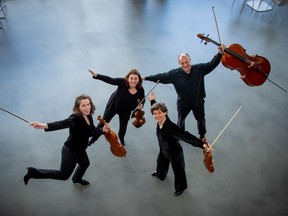 The Isabel Quartet performs Sunday afternoon at the Isabel Bader Centre for the Performing Arts.