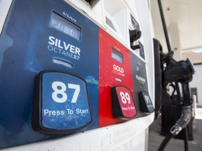 The Pioneer gas station on Gerrard St., near Main St., in Toronto, May 14, 2022.