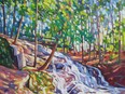 Vera Kisseleva's Little High Falls is part of a new group exhibition, Life In Colour, at Westland Gallery until June 4.
