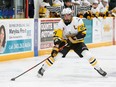 Trenton Golden Hawk captain Dalton Bancroft has been selected at the Ontario Junior Hockey League's 2021-22 MVP. Bancroft will play NCAA hockey nect season at Cornell University.  Amy Deroche / OJHL Images