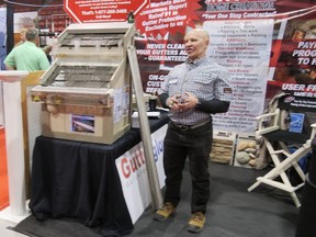 Peter Glover, from Absolute Home Creations, is excited to be back on the home show circuit.  CHRIS ABBOTT