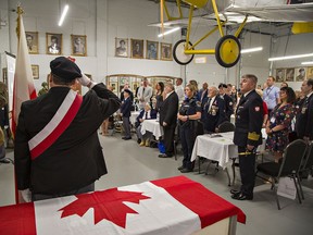 Dignitaries and members of Brantford's Polish community attended an event celebrating the 75th anniversary of the Polish Combatants Association on Sunday May 15, 2022 at the Canadian Military Heritage Museum in Brantford, Ontario.