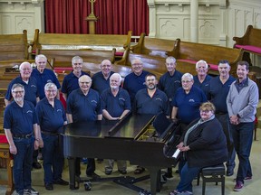 The Brant Men of Song will perform A Concert Recognizing Frontline Heroes on June 11 at 7 p.m. at First Baptist Church in Brantford, Ontario.