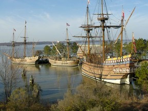 Jamestown Settlement, a museum of 17th-century Virginia history that explores America's first permanent English colony, is threatened by climate change, writes columnist Tim Philp. VIRGINIA TOURISM PHOTO
