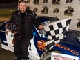 Jamie Larocque wins the Mini Stock feature at Brockville Ontario Speedway on Saturday, May 21.
Henry Hannewyk photo