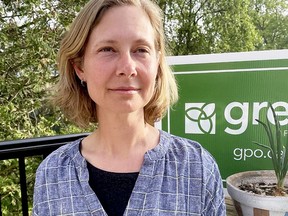 Fiona Jager is carrying the Green Party banner in Leeds-Grenville-Thousand Islands and Rideau Lakes. (SUBMITTED PHOTO)