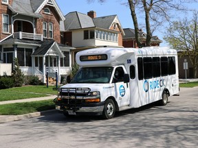 A Ride CK bus is shown. (Handout/Postmedia Network)