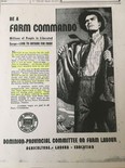 Farm Commando recruitment advertisement. Exeter Times Advocate, 1944.