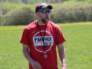 Panthers coach Keith Dickson. Photo in Cornwall, Ont. Todd Hambleton/Cornwall Standard-Freeholder/Postmedia Network