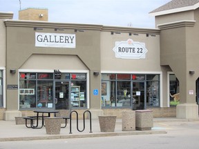 The Route 22 gallery near Fifth Avenue. Patrick Gibson/Cochrane Times