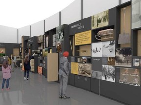 A rendering of the planned Greyt Abundance section of the Grey Roots Museum and Archives.
