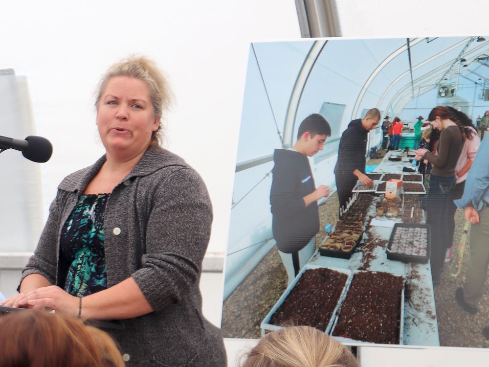 Youngstown celebrates Greenhouse program Hanna Herald