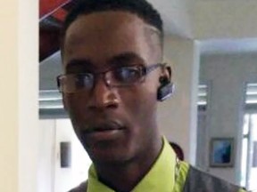 Hamel Simpson, 31, has not been since Sunday. Kingston Police are searching for him.
