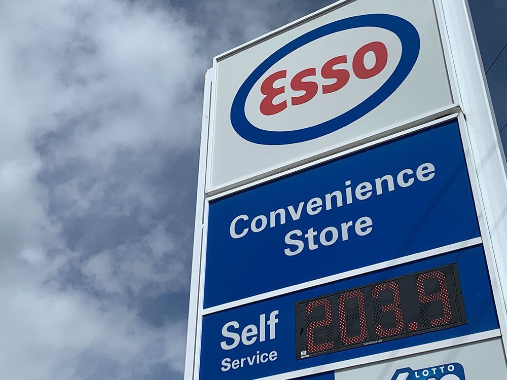 Prince gas prices top 2 per litre mark — Prince Post Prince Post
