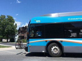 Cycling and public transit are both key pieces of the city's active transportation master plan in Kingston, Ont. on Thursday, June 27, 2019.  Elliot Ferguson/The Whig-Standard/Postmedia Network
