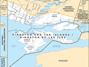The riding of Kingston and the Islands.
