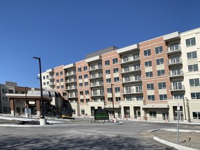 A view of Cataraqui Heights Retirement Residence on Princess Street west of Midland Avenue, which is still under construction.