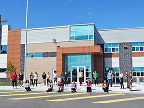 On May 5, the staff at La Renaissance was present to welcome visitors to the first open house at their new school.