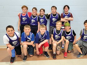 Photo supplied
The Esten Park Eagles took on the Central Cougars Junior Boys in an exhibition basketball team on May 6. The Central Cougars won the game.