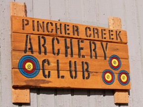 Pincher Creek Archery Club.