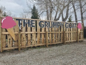 The Grumpy Goat opened for the season over Mother's Day weekend.