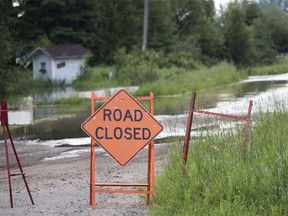 Another 5-10 mm of rain is expected to fall later this week adding to the province's flooding woes. (file photo)