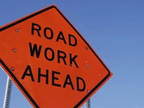 Slow down in construction zones for workers' safety. (file photo)