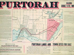 Map of Purtorah – Courtesy of the Toronto Public Library Baldwin Collection of Canadiana