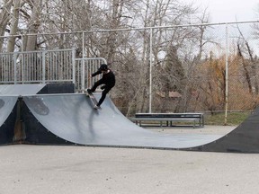 Ten new ramps were added to the Pincher Creek Skatepark last year.