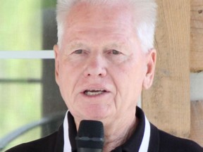 Ken Stothers, with the Seaway Kiwanis Club of Sarnia-Lambton.  (Tyler Kula/ The Observer)