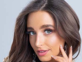 Madison Kvaltin of Sudbury was crowned Miss International Canada at a recent pageant in Toronto. She now goes on to represent the country at an international pageant in Japan. Supplied