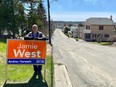 Jamie West is hoping to retain the Sudbury riding for the NDP. Suplied